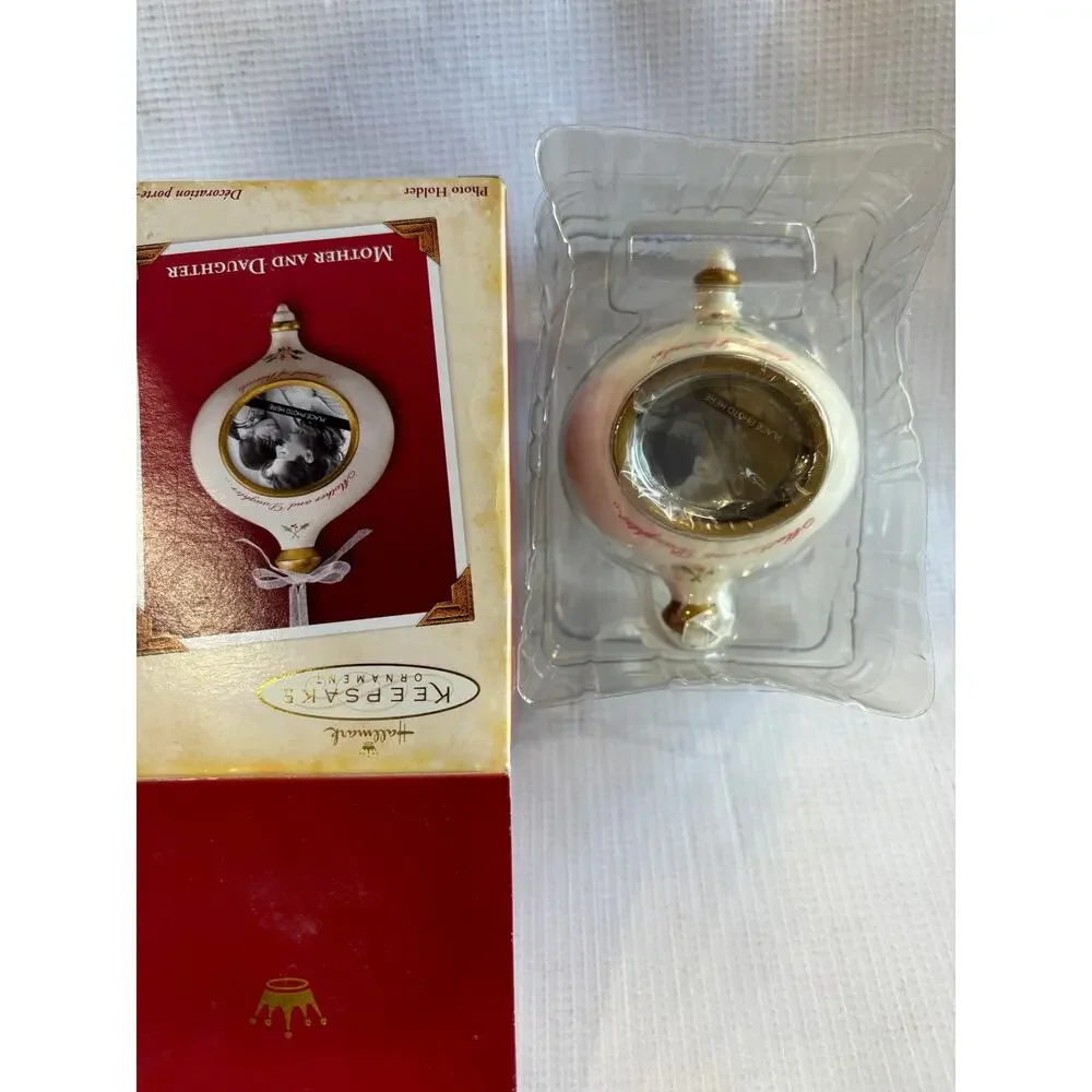 Hallmark Keepsake Ornaments Mother & Daughter Ornament-Frame New